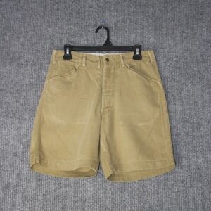 Vintage Boy Scouts of America Shorts Mens 30 Tan Khaki Cotton Twill Gorpcore BSA